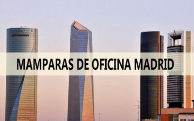 Mamparas de oficina en Madrid