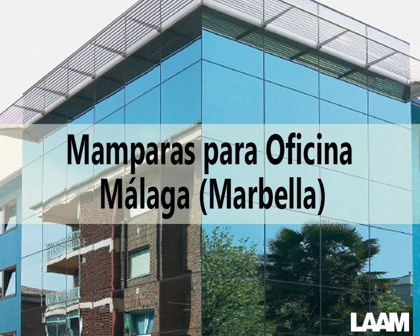 Mamparas para oficina Marbella
