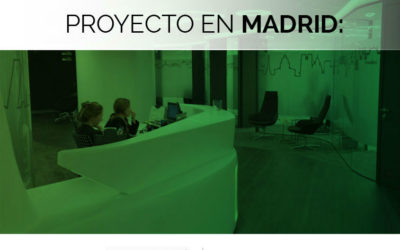 Proyecto CBRE mamparas de oficina en Madrid