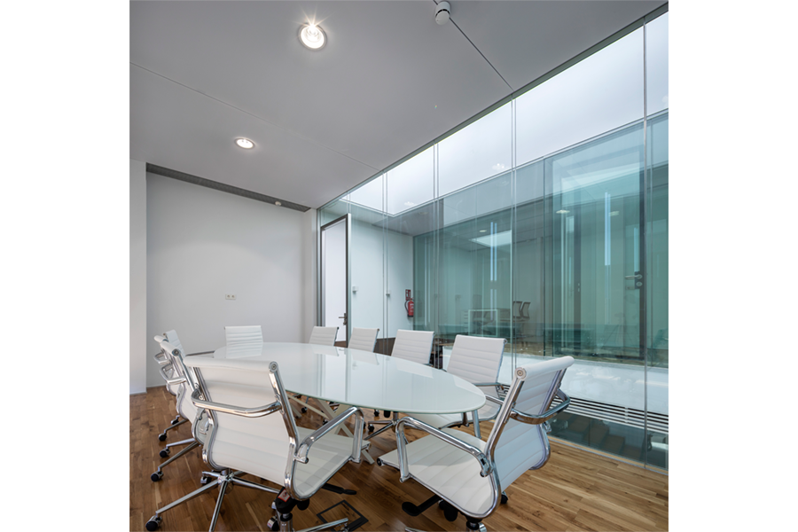 Separar ambientes con cristal mamparas oficina