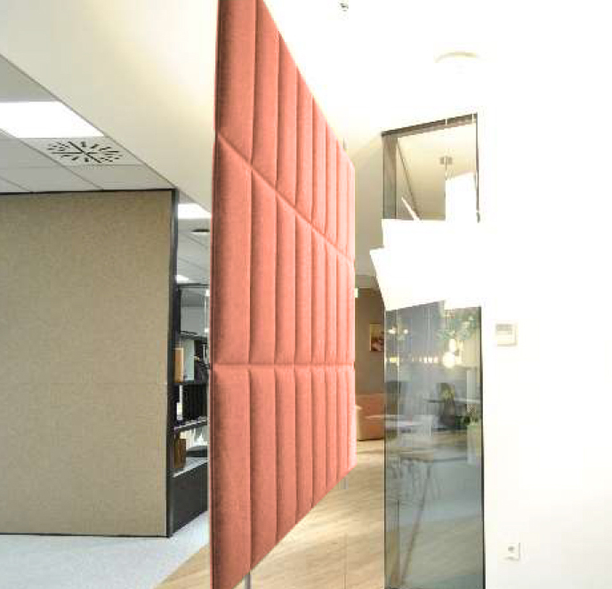 Paneles acústicos decorativos - Oficina sin eco - aislamiento acústico